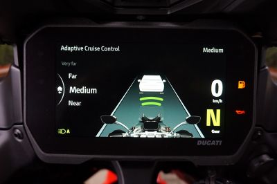 Ducati Multistrada V4S Radar