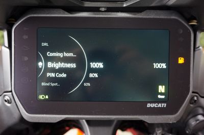 Ducati Multistrada V4S Radar